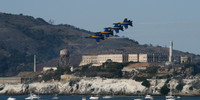 Blue Angels over Alcatraz