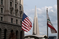 Flagging the Transamerica Building