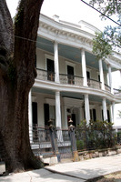 'Skewed Fence', Garden District