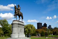 George overlooking the Public Garden