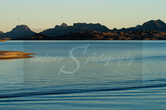 Lake Havasu AZ at Sunset