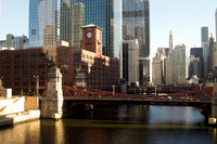 Crossing Chicago River