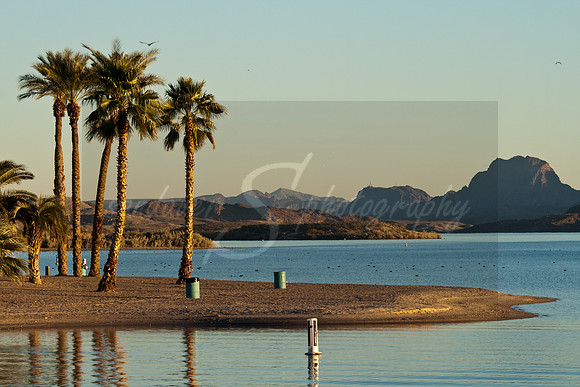 Lake Havasu AZ at Sunset